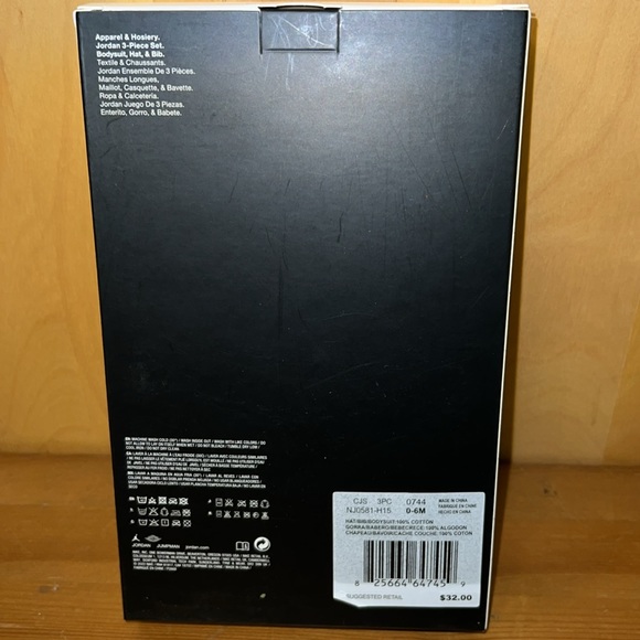 Jordan 3 Piece Boy’s Set NIB - Picture 2 of 2